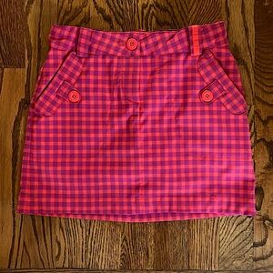 Girls NIKE Golf Checkered Skirt ⛳️
